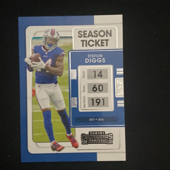 Stefon Diggs - 2021 panini contenders football #11 - Picture 1 of 2
